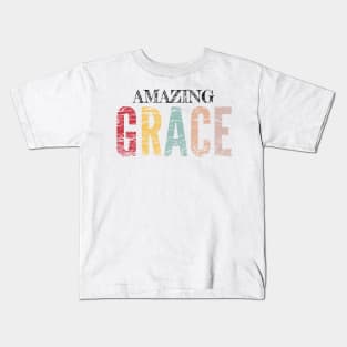 Amazing Grace christian gift Kids T-Shirt